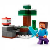 LA AVENTURA DE STEVE EN LA TAIGA LEGO MINECRAFT LE