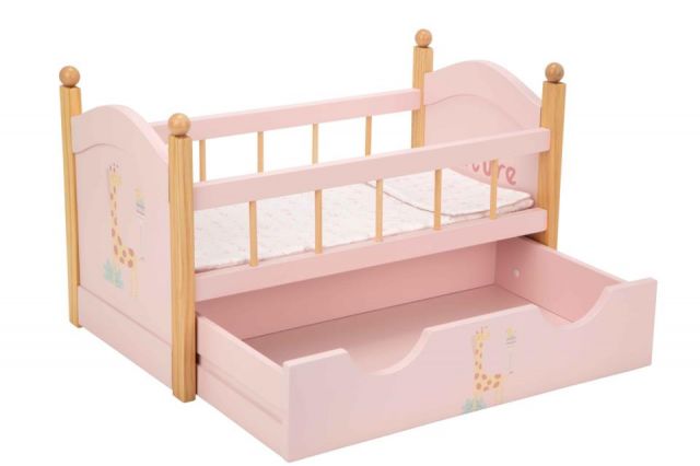 CUNA CON CAJÓN NATURE 52.5*29.5*32 CM ARIAS