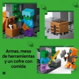 LA MAZMORRA DE ZOMBIS LEGO MINECRAFT LEGO
