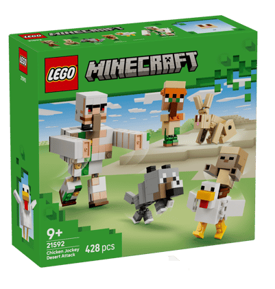 ATAQUE JINETE AVÍCOLA EN EL DESIERTO MINECRAFT LEG