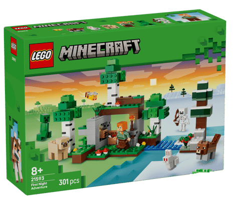 AVENTURA DE LA PRIMERA NOCHE MINECRAFT LEGO