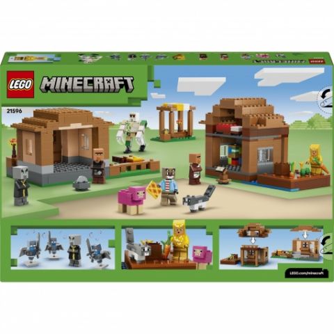 ATAQUE DEL EVOCDADOR A LA ALDEA MINECRAFT LEGO