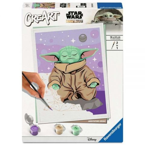 GROGU MEDITANDO CREART STAR WARS RAVENSBURGER
