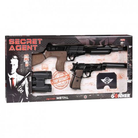 PLAYSET AGENTE SECRETO 8 TIROS GONHER