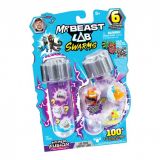 PACK 6 FIGURAS MEGA LAB MR BEAST MOOSE 