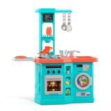 COCINA CON PLANCHADOR AZUL XL MOLTO