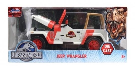 JURASSIC PARK JEEP WRANGLE ESC. 1:24 JADA