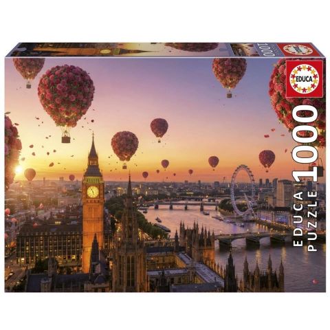 PUZZLE 1000 PZAS LONDRES EN FLOR EDUCA