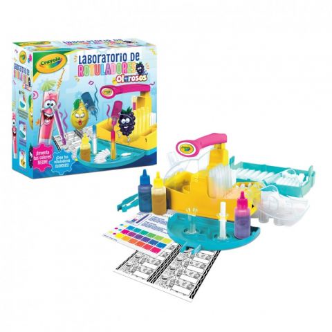 LABORATORIO DE ROTULADORES OLOROSOS NEÓN CRAYOLA