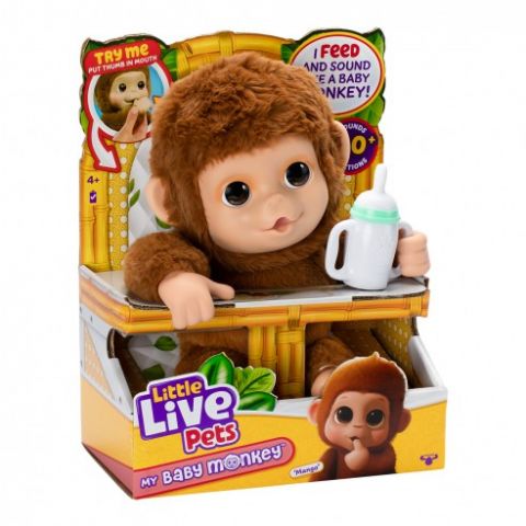 MY BABY MONKEY LITTLE LIVE PETS MOOSE