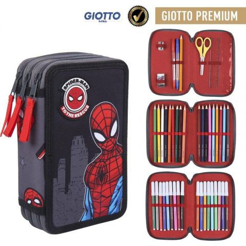 PLUMIER SPIDERMAN TRIPLE  44 PZAS CERDÁ