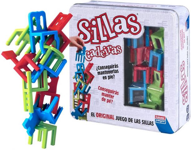 JUEGO DE LAS SILLAS COLORES FALOMIR