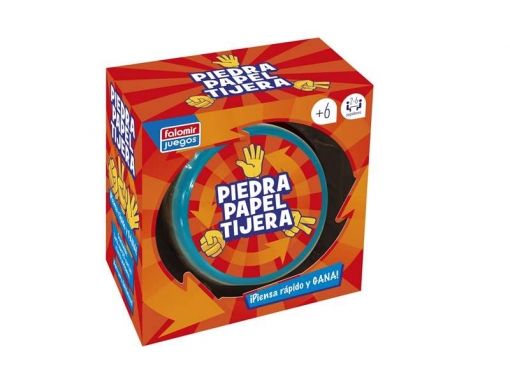 PIEDRA PAPEL TIJERA FALOMIR JUEGO DE MESA