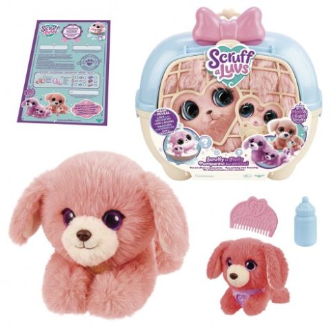 SCRUFFA LUVS MAMÁ Y BEBÉ MOOSE