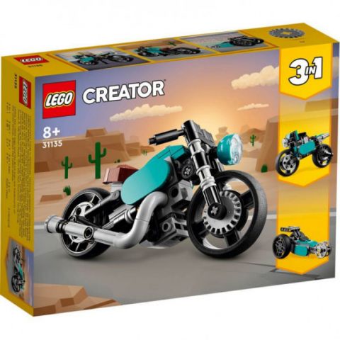 MOTO CLÁSICA 3 EN 1  LEGO CREATOR 