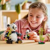FAMILIA DE PANDAS FAUNA SALVAJE LEGO CREATOR LEGO