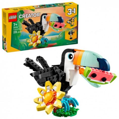 TUCÁN TROPICAL FAUNA SALVAJE LEGO CREATOR