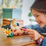 TUCÁN TROPICAL FAUNA SALVAJE LEGO CREATOR