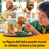 LEÓN MAJESTUOSO FAUNA SALVAJE LEGO CREATOR