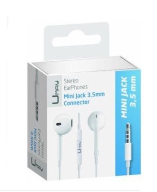 AURICULARES CABLE CONECTOR MINI JACK 3,5 MM POESSA
