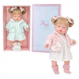 MUÑECA HABLADORA 40 CM ROSA TOYS