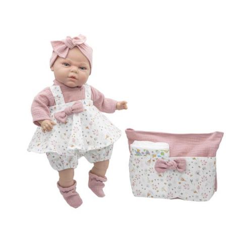 MUÑECA ROMA 40 CM Y 36 SONIDOS C/ NECESER ROSATOYS