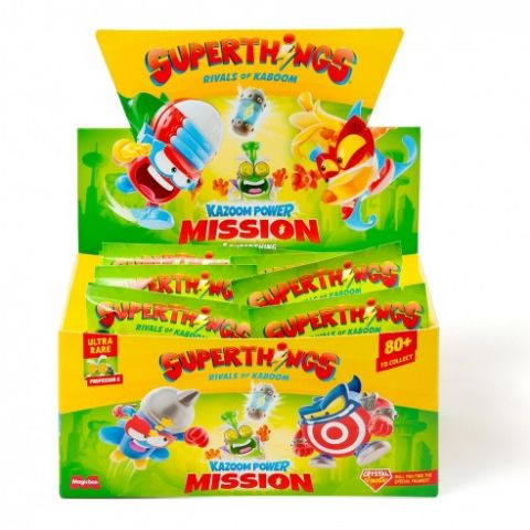 SUPERTHINGS KAZOOM POWER MISSION SOBRE MAGIC BOX