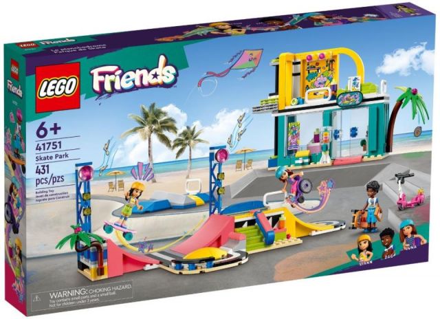 PARQUE DE SKATE LEGO FRIENDS 