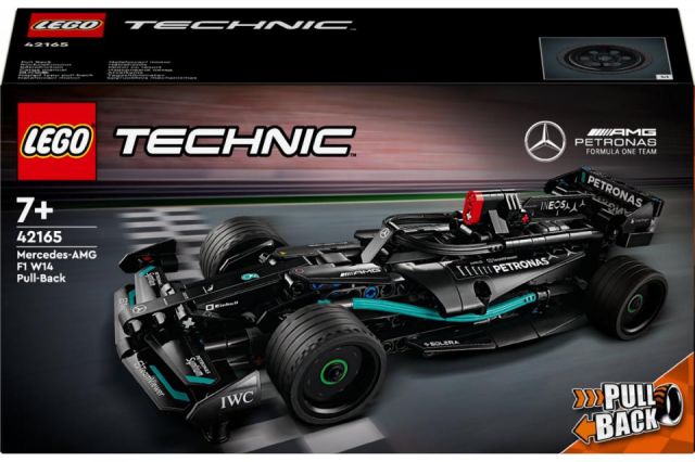 MERCEDES AMG F1 W14 E PULL BACK LEGO TECHNIC