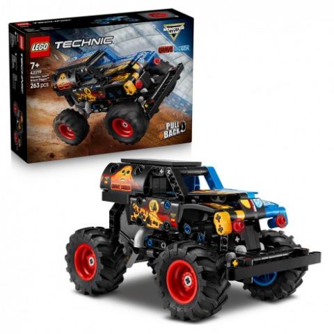 GRAVE DIGGER LEGO TECHNIC FUEGO Y HIELO MONSTER JA