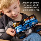 GRAVE DIGGER LEGO TECHNIC FUEGO Y HIELO MONSTER JA