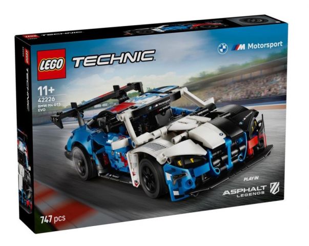 BMW M4 GT3 EVO LEGO TECHNIC COCHE DE CARRERAS LEGO