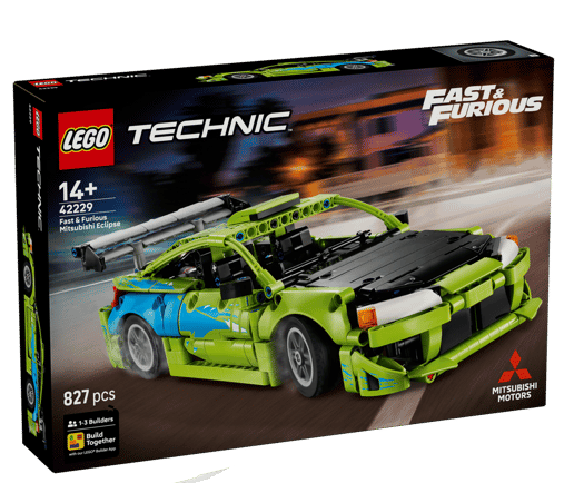 MITSUBISHI ECLIPSE COCHE LEGO TECHNIC