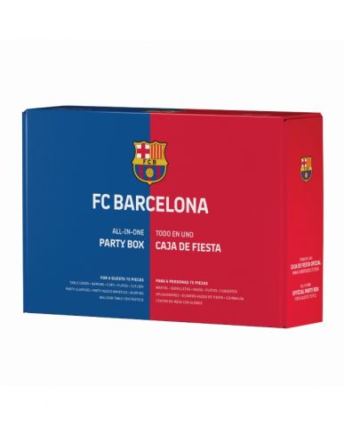 CAJA DE FIESTA F.C.BARCELONA BANBO TOYS 