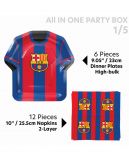 CAJA DE FIESTA F.C.BARCELONA BANBO TOYS 