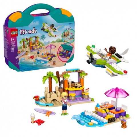 PLAYA CREATIVA EN MALETA DE VIAJE LEGO FRIENDS 