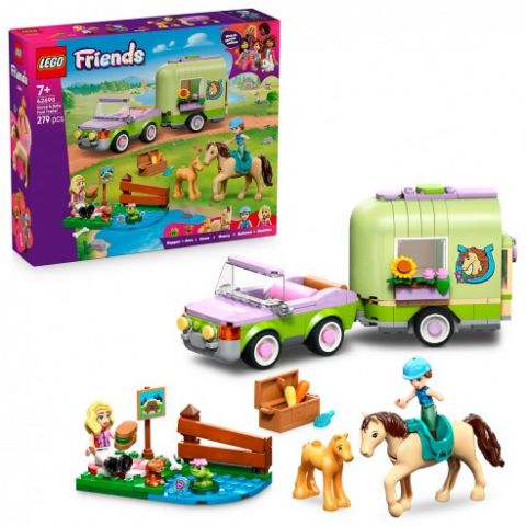 REMOLQUE PARA CABALLO Y POTRILLO LEGO FRIENDS