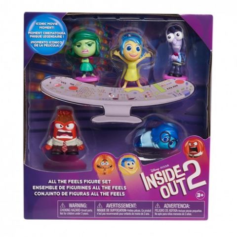 PACK 5 FIGURAS INSIDE OUT 2  JUST PLAY