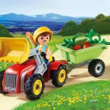 NIÑO CON TRACTOR HUEVO PLAYMOBIL