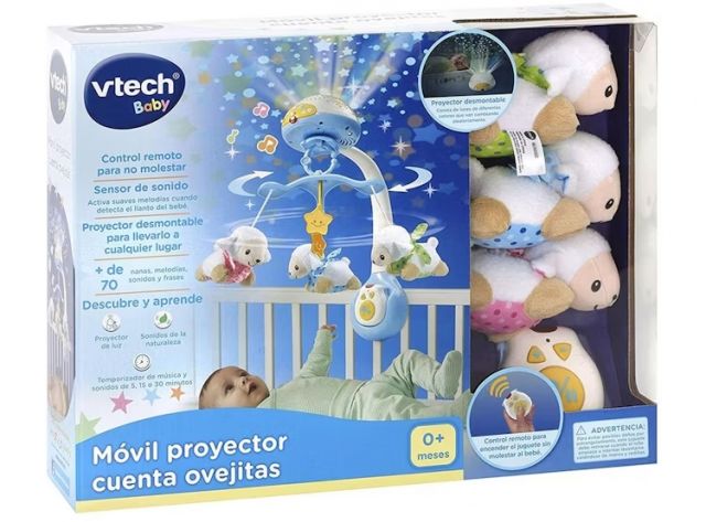 MÓVIL PROYECTOR CUENTA OVEJITAS VTECH