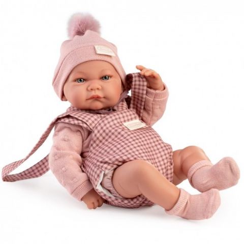 MUÑECA RECIÉN NACIDA NICA PORTABEBÉ 40 CM ANTONIO 