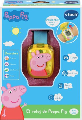 RELOJ PEPPA PIG AZUL VTECH