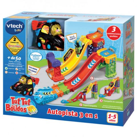 TTB AUTOPISTA 3 EN 1 + ALAN FÓRMULA 1 VTECH