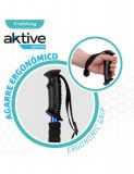 BASTÓN TREKING ALUMINIO 135 CM EXTENSIBLE