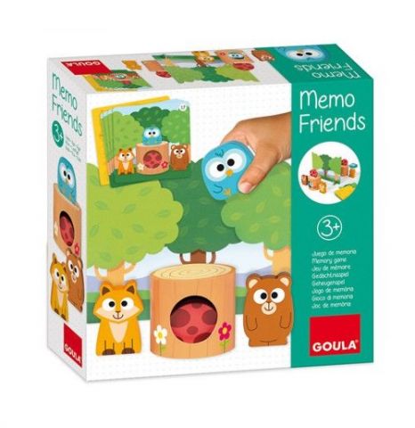 MEMO FRIENDS JUEGO DE MEMORIA GOULA