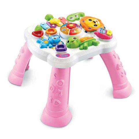MESITA INFANTIL ROSA ACTIVIDADES SENSORIALES VTECH