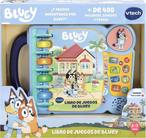 LIBRO DE JUEGOS DE BLUEY VTECH