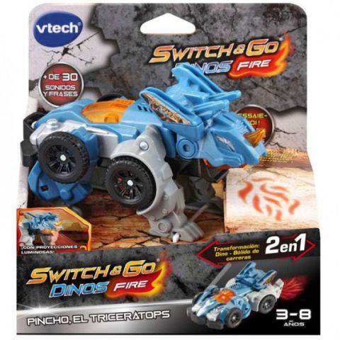 SWITCH&GO DINOS PINCHO EL TRICERATOPS VTECH