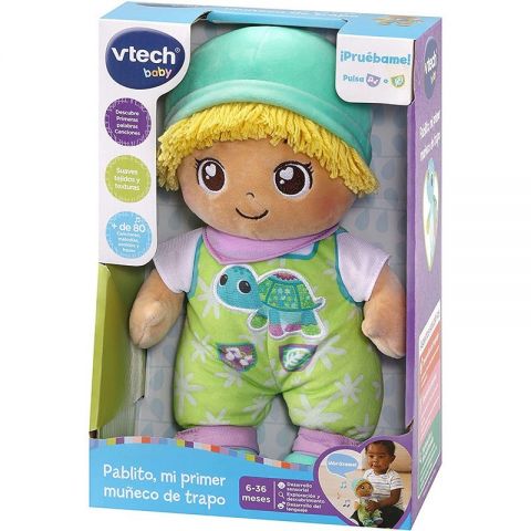 PABLITO MI PRIMER MUÑECO DE TRAPO  VTECH 