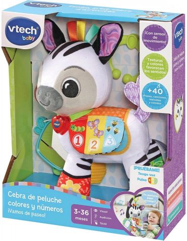 CEBRA COLORES Y NÚMEROS VAMOS DE PASEO VTECH